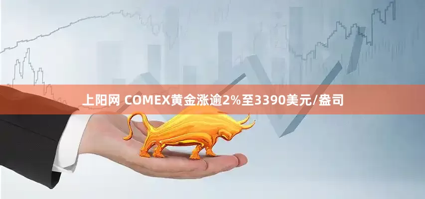 上阳网 COMEX黄金涨逾2%至3390美元/盎司