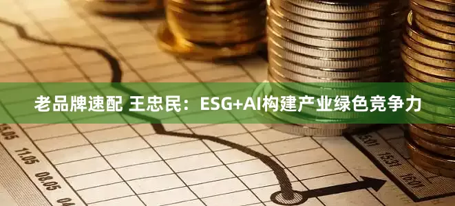 老品牌速配 王忠民：ESG+AI构建产业绿色竞争力
