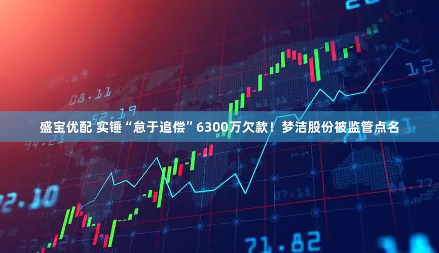 盛宝优配 实锤“怠于追偿”6300万欠款！梦洁股份被监管点名