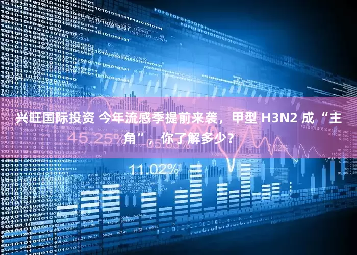 兴旺国际投资 今年流感季提前来袭，甲型 H3N2 成 “主角”，你了解多少？