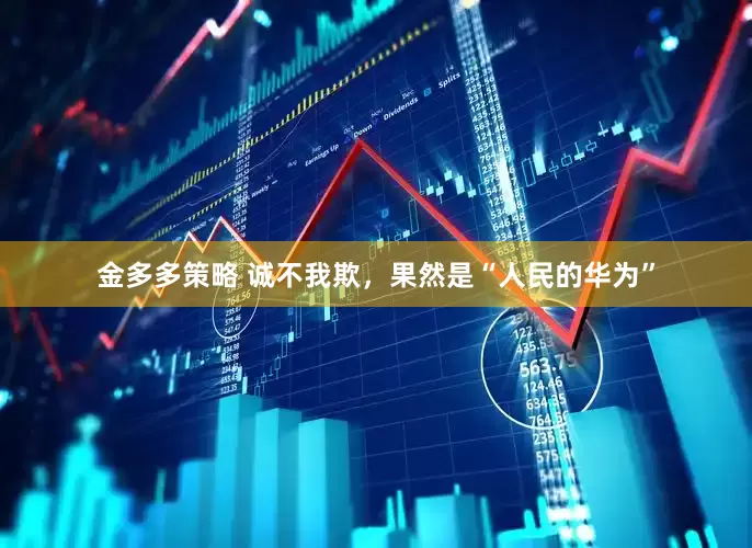 金多多策略 诚不我欺，果然是“人民的华为”